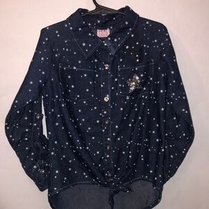 Stylish Jean-Like Top for Girls